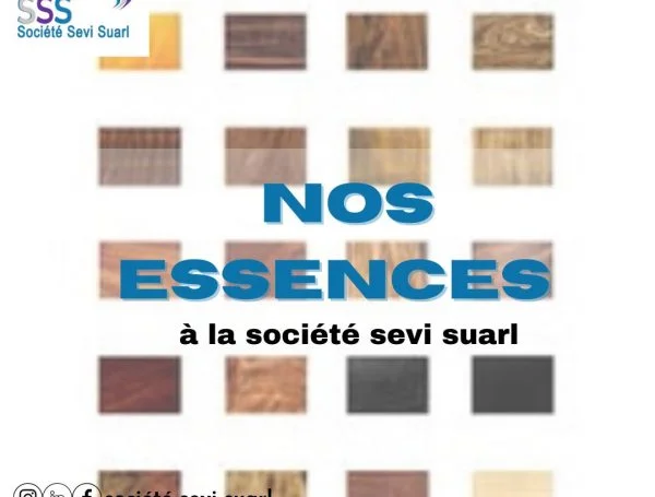 𝗟𝗲𝘀 𝗲𝘀𝘀𝗲𝗻𝗰𝗲𝘀 𝗱𝗲 𝗯𝗼𝗶𝘀 𝗲𝘁 𝗹𝗲𝘂𝗿𝘀 𝘀𝗽𝗲́𝗰𝗶𝗳𝗶𝗰𝗶𝘁𝗲́𝘀 𝗮̀ 𝘀𝗲𝘃𝗶 𝘀𝘂𝗮𝗿𝗹